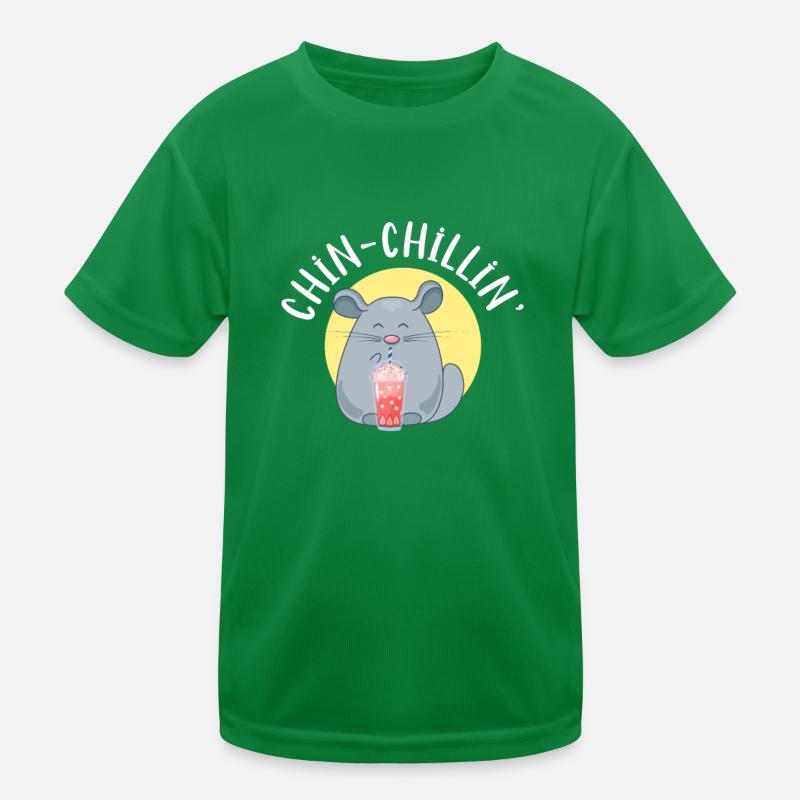 Chinchilla Kinder Funktions-T-Shirt
