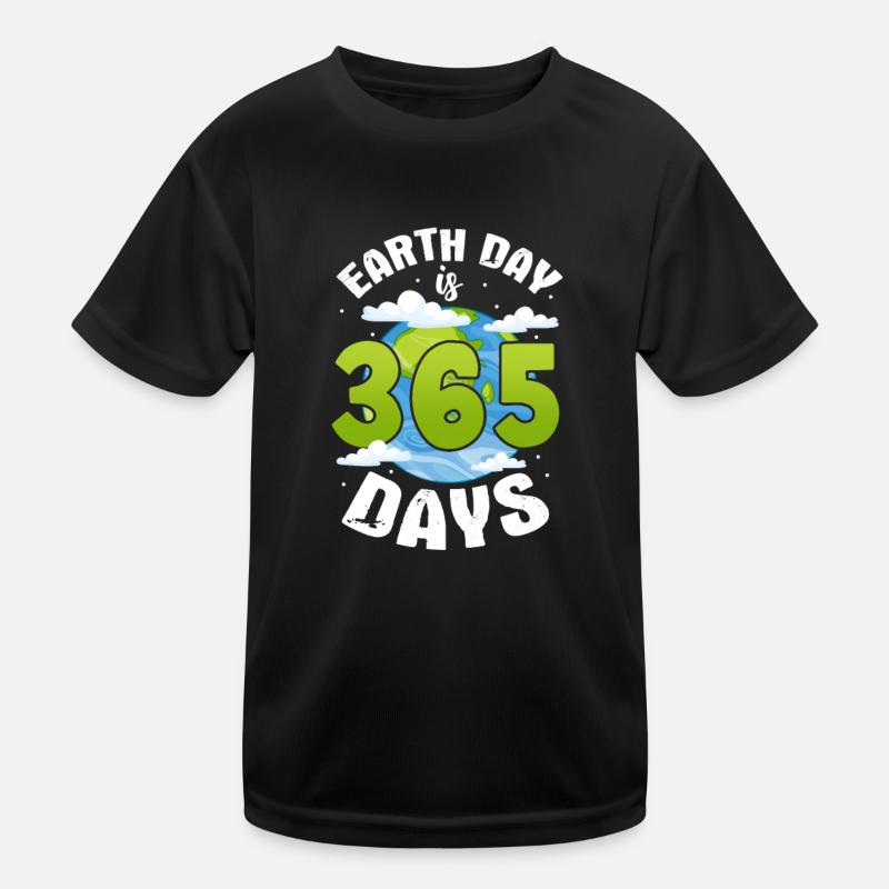 Klimawandel Kinder Funktions-T-Shirt