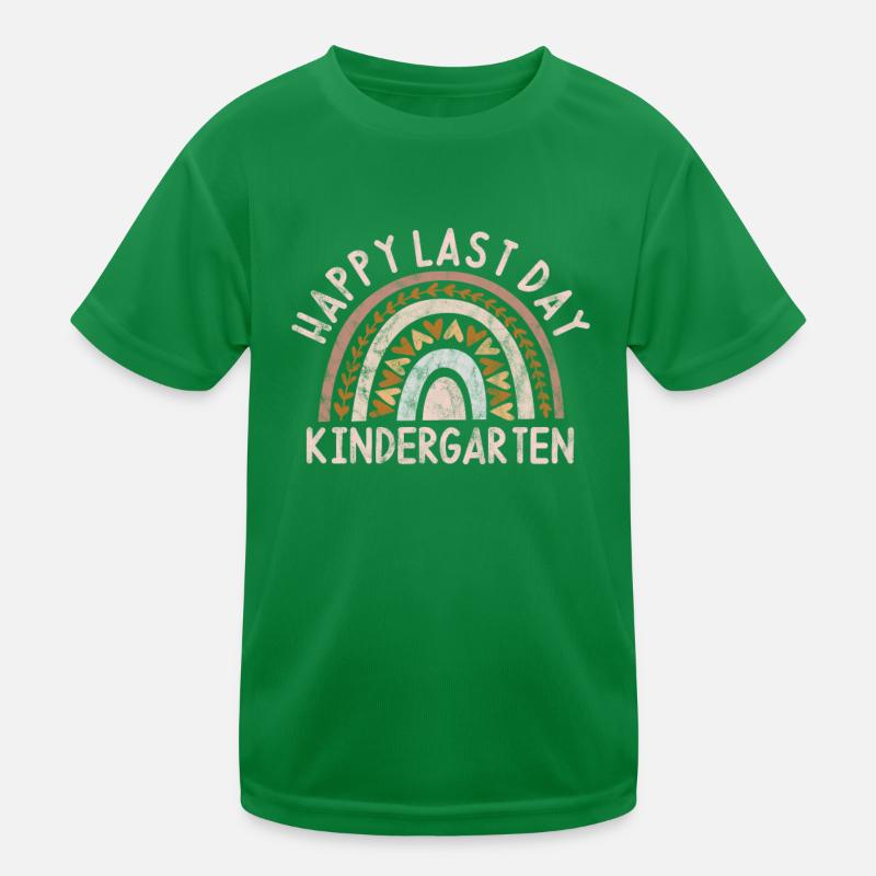 Kindergarten Kids Functional T-Shirt