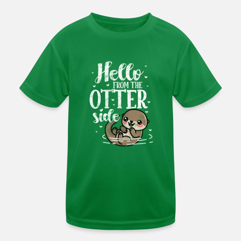 Otter Kinder Funktions-T-Shirt