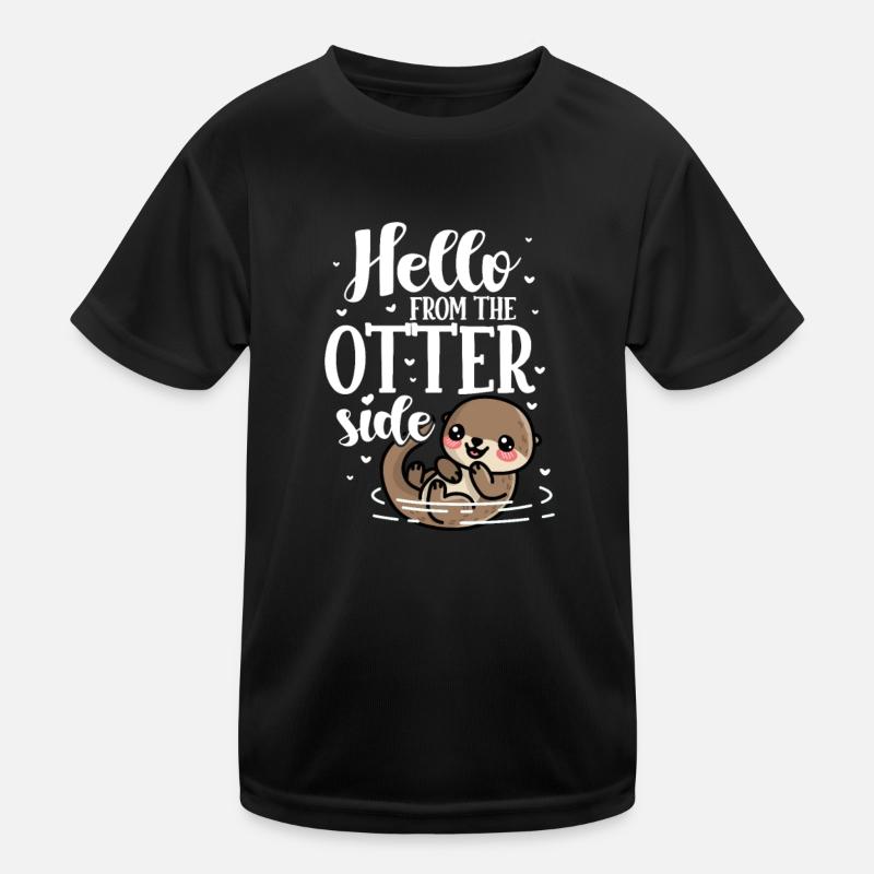 Otter Sea Otter Otter Gift Kids Functional T-Shirt