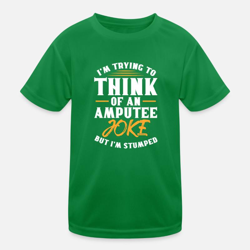 Amputation Amputieren Prothese Geschenk Kinder Funktions-T-Shirt