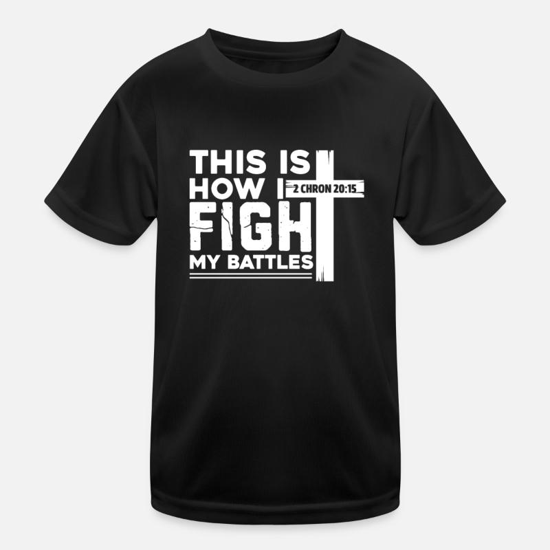Bible Bible Versets chrétiens Don de Jésus T-shirt sport Enfant