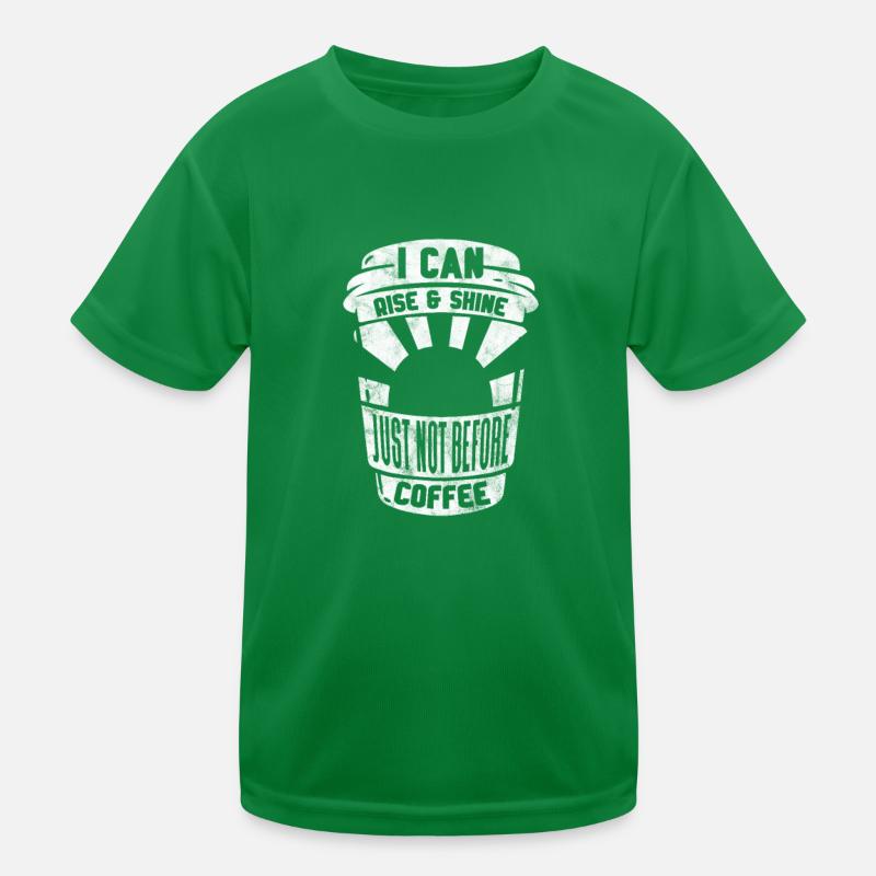 Coffee Kids Functional T-Shirt