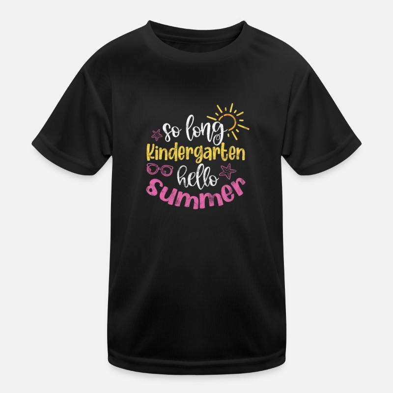 Kindergarten Kids Functional T-Shirt