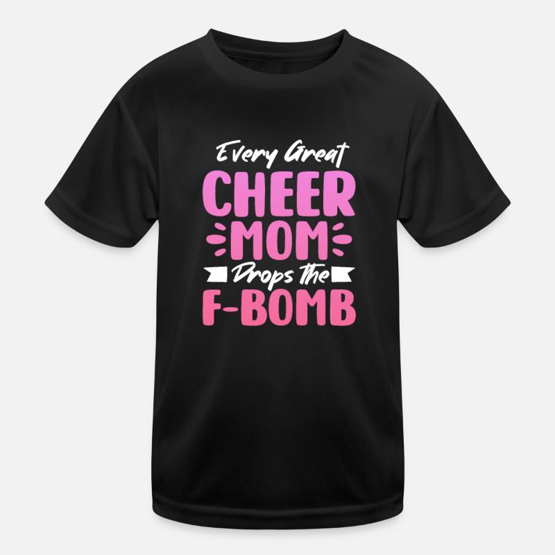 Cheerleader Kinder Funktions-T-Shirt