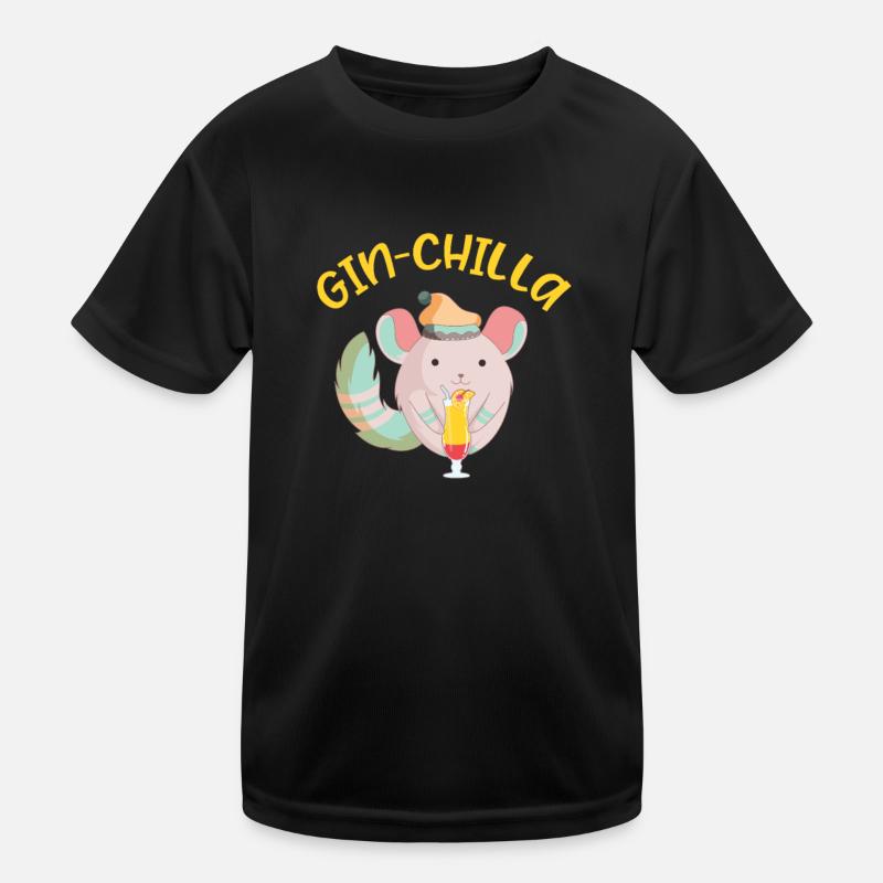 Chinchilla Kinder Funktions-T-Shirt