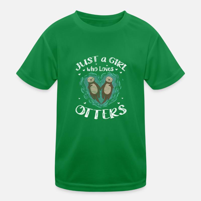 Otter Kids Functional T-Shirt