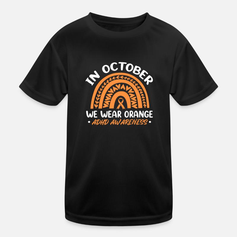 ADHS ADHD Aufmerksamkeit Defizit Geschenk Kinder Funktions-T-Shirt