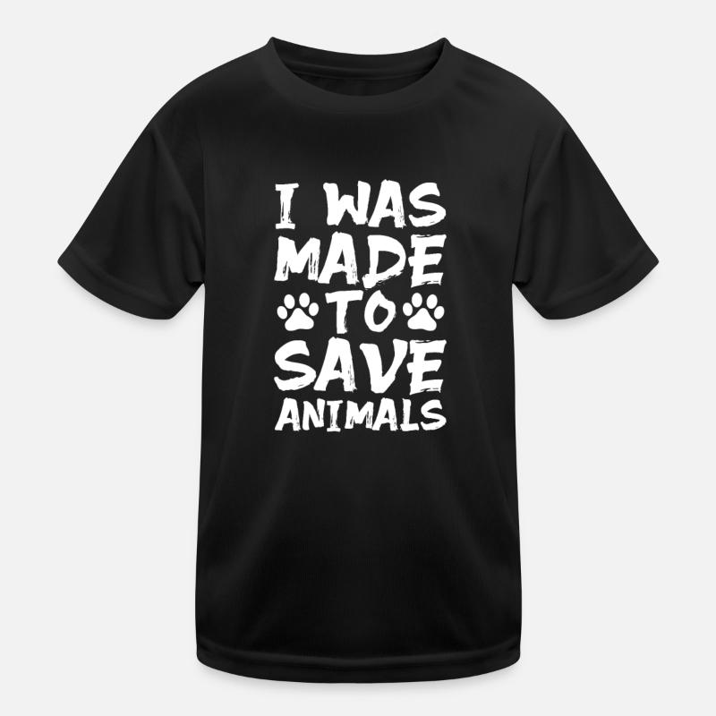 Tierrettung Kinder Funktions-T-Shirt