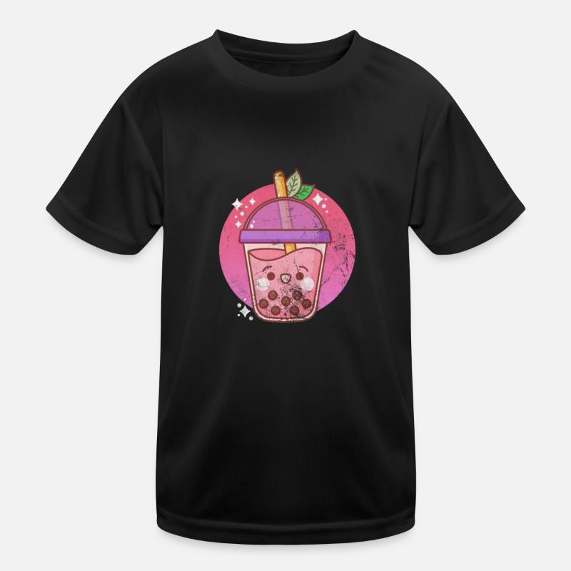 Bubble Tea Boba Tea Kawaii Cadeau T-shirt sport Enfant