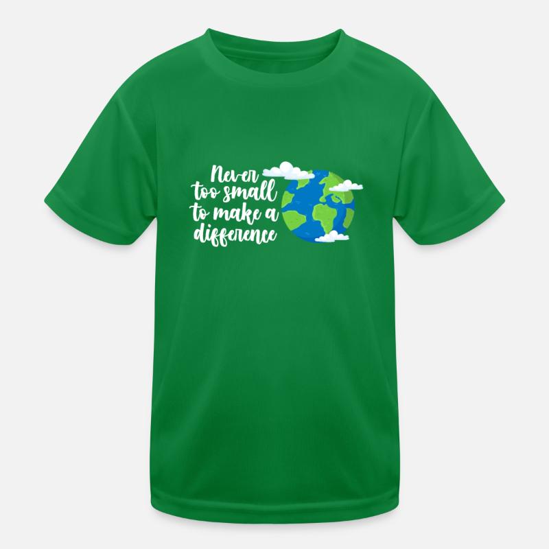 Climate change Kids Functional T-Shirt
