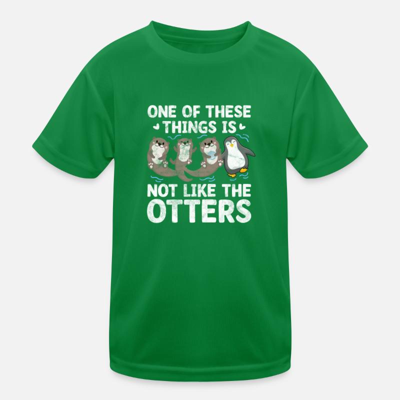 Otter Kids Functional T-Shirt