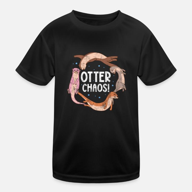 Otter Kinder Funktions-T-Shirt