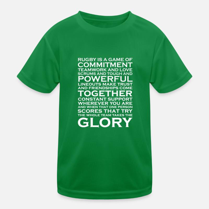Rugby Kids Functional T-Shirt