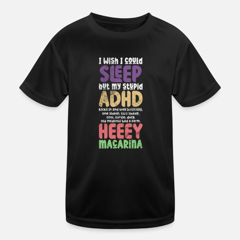 TDAH T-shirt sport Enfant