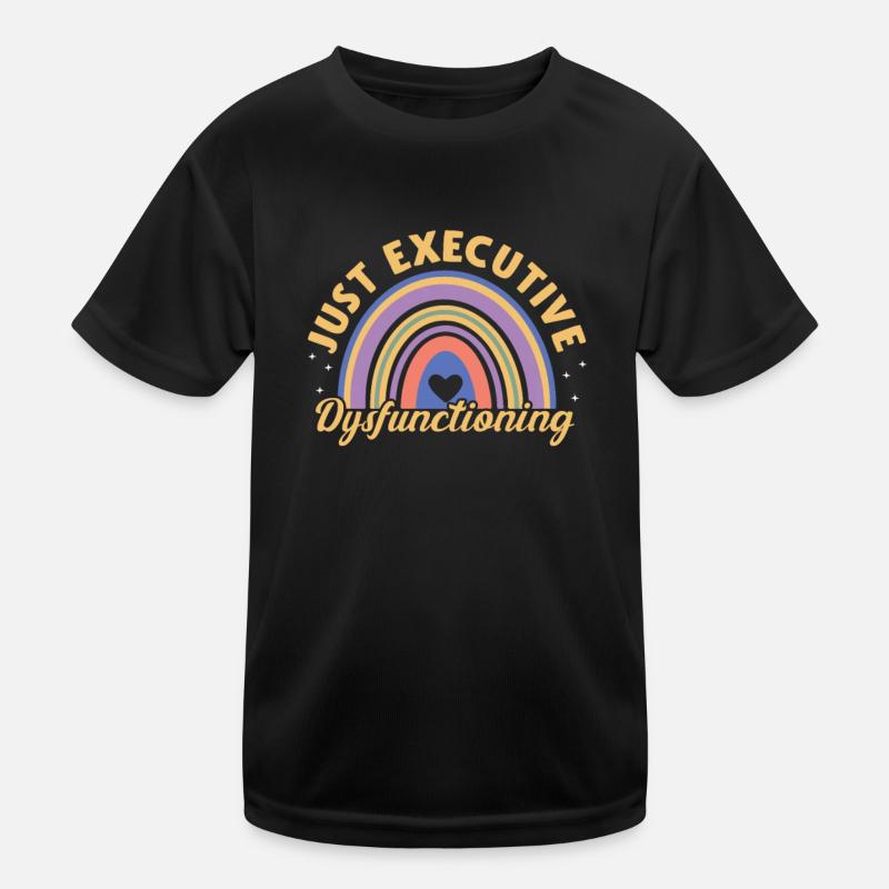 ADHS ADHD Aufmerksamkeit Defizit Geschenk Kinder Funktions-T-Shirt