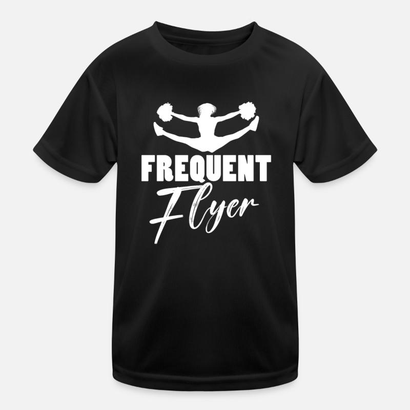 Cheerleader Kinder Funktions-T-Shirt