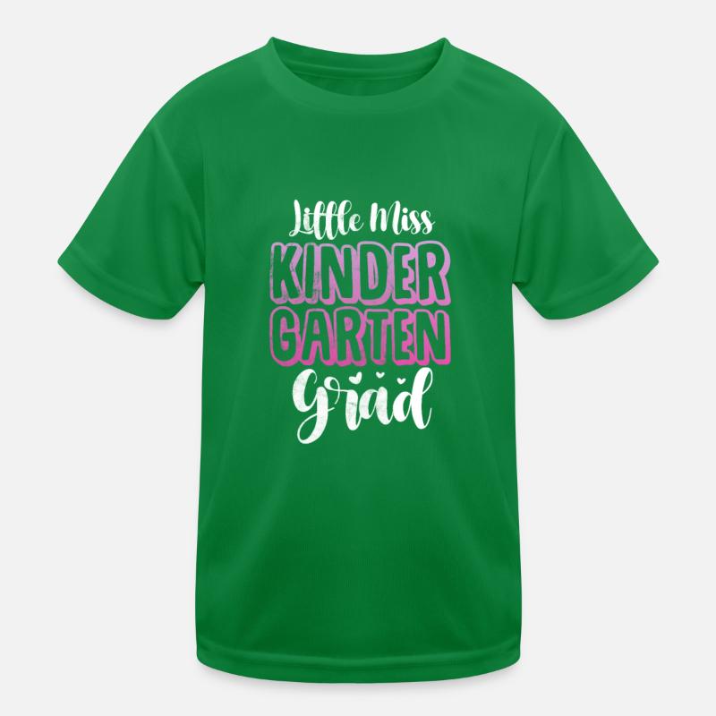 Kindergarten Kids Functional T-Shirt