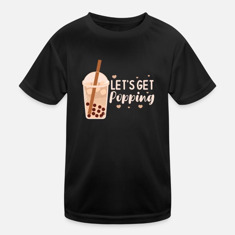 Bubble Tea Kinder Funktions-T-Shirt