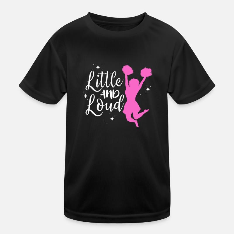 Cheerleader Kinder Funktions-T-Shirt