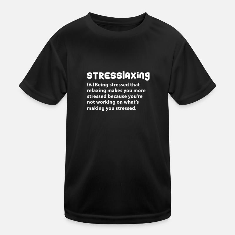 ADHD ADHD Attention Deficit Gift - Kids Functional T-Shirt - black