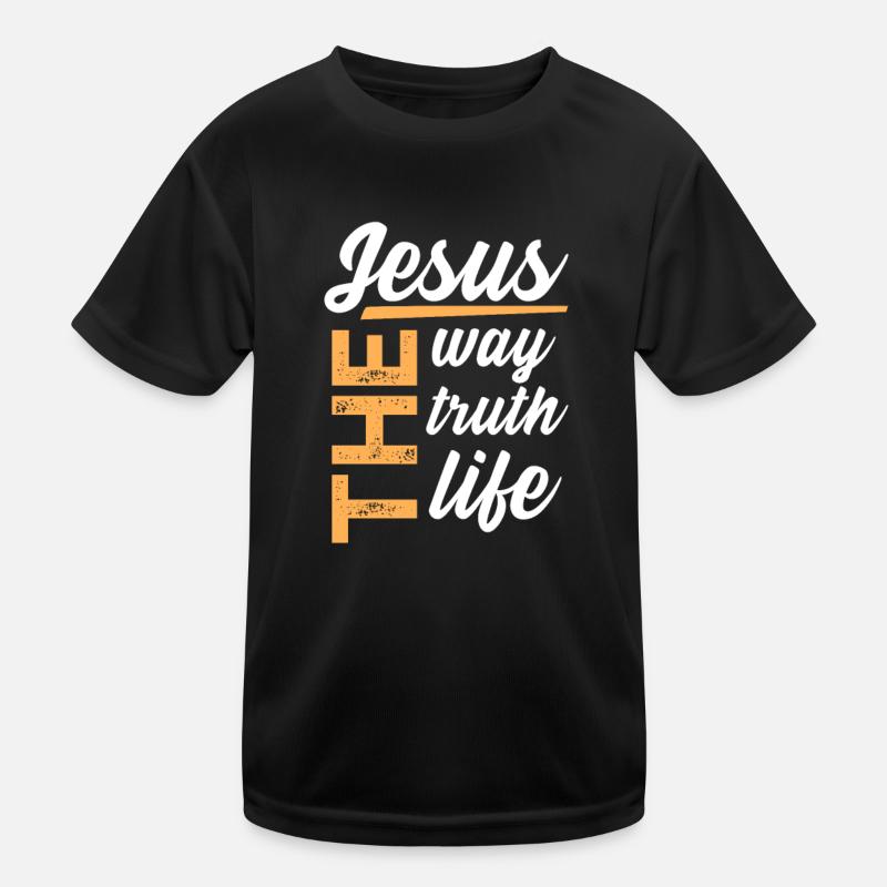 Bible Bible Versets chrétiens Don de Jésus T-shirt sport Enfant