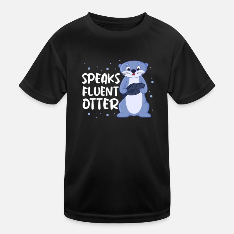 Otter Sea Otter Otter Gift Kids Functional T-Shirt