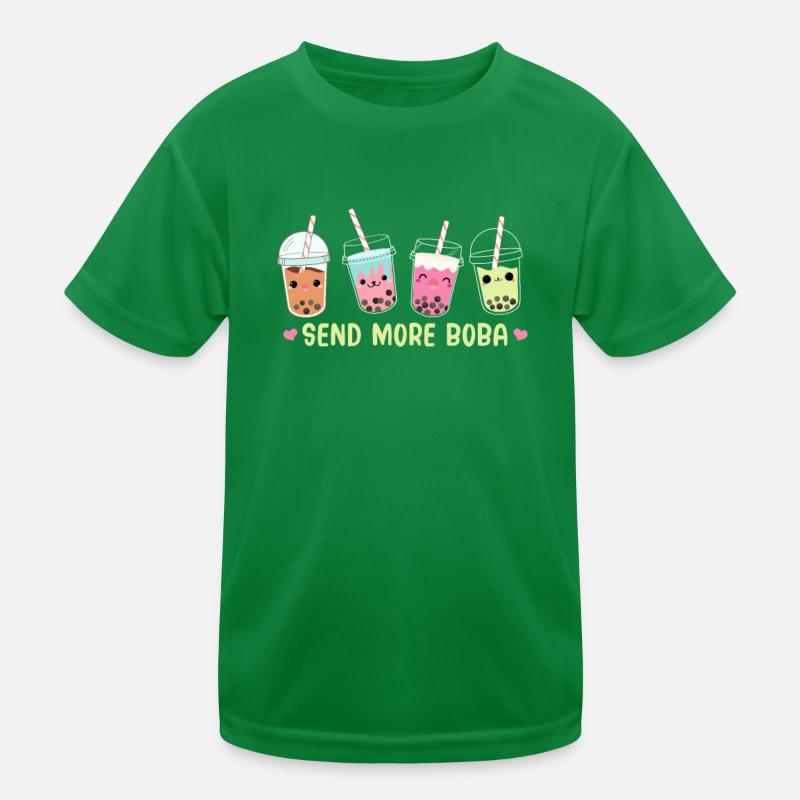 Bubble Tea Kids Functional T-Shirt