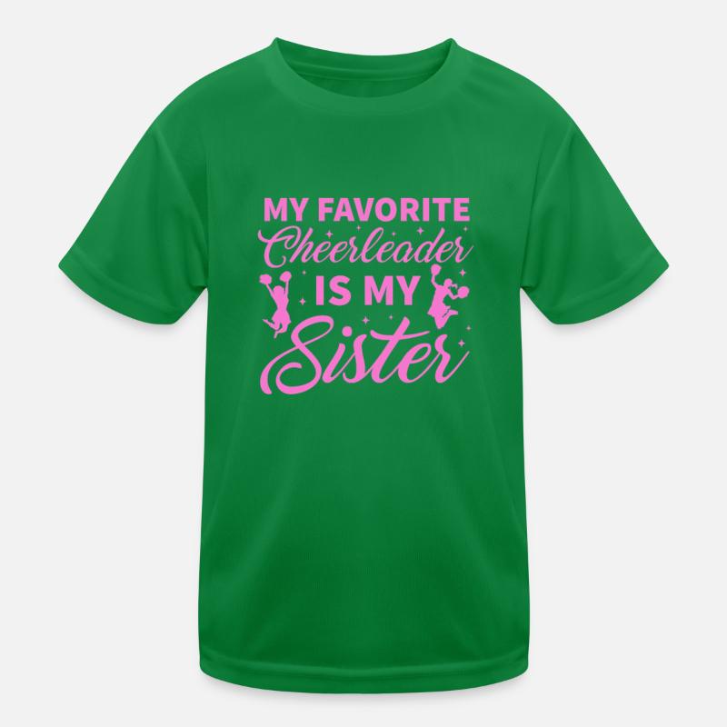 Cheerleader Kids Functional T-Shirt