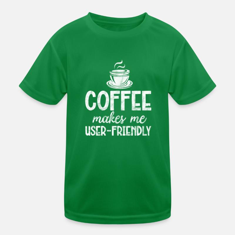 Coffee Kids Functional T-Shirt