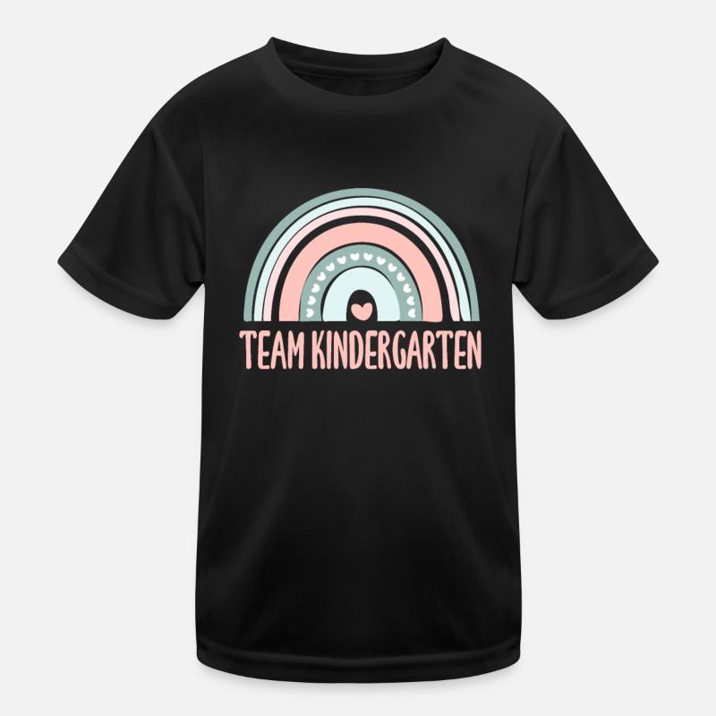 Kindergarten Kind Einschulung Schule Geschenk Kinder Funktions-T-Shirt