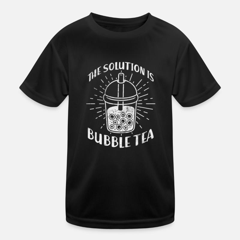 Bubble Tea Boba Tea Kawaii Cadeau T-shirt sport Enfant
