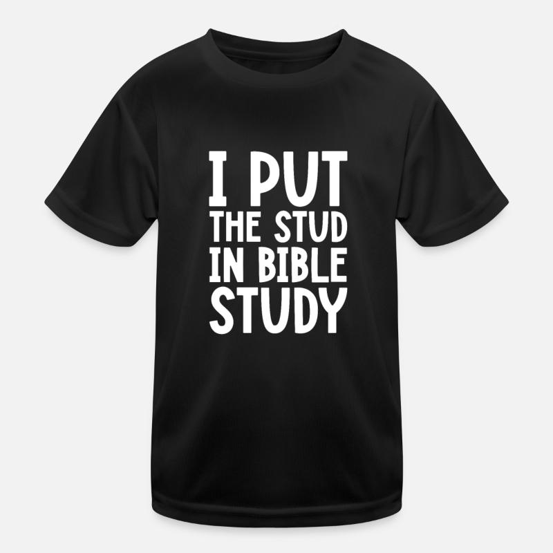Bible Bible Versets chrétiens Don de Jésus T-shirt sport Enfant