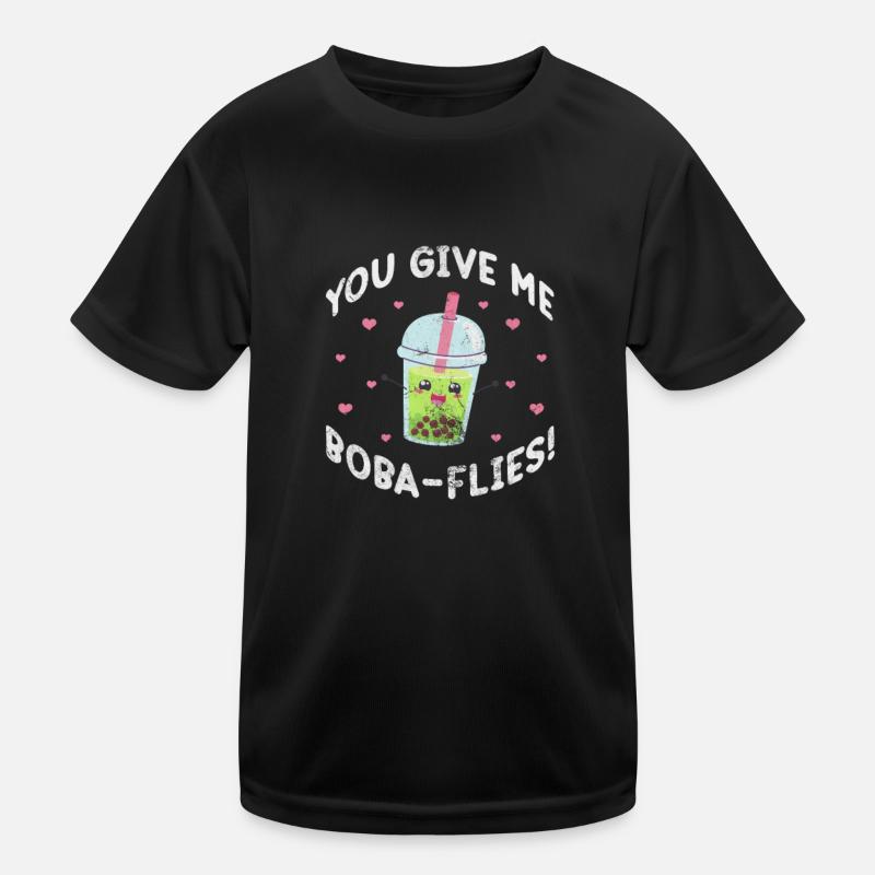 Bubble Tea Boba Tea Kawaii Cadeau T-shirt sport Enfant