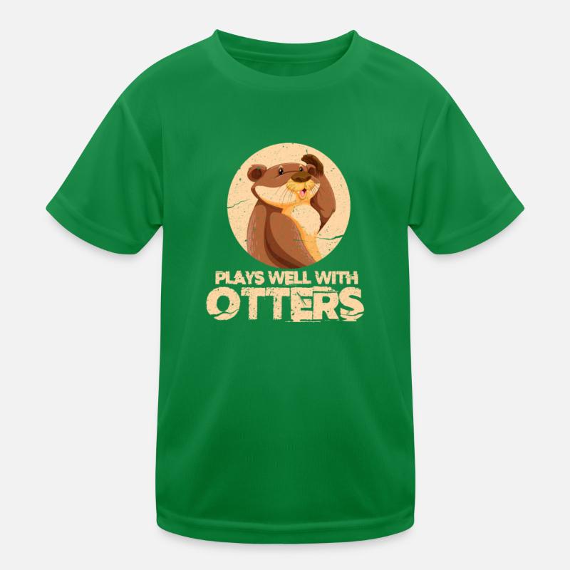 Otter Kids Functional T-Shirt