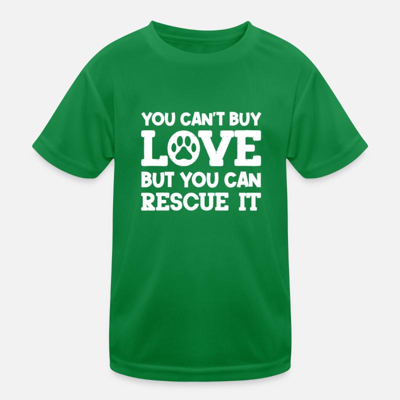 Tierrettung Kinder Funktions-T-Shirt