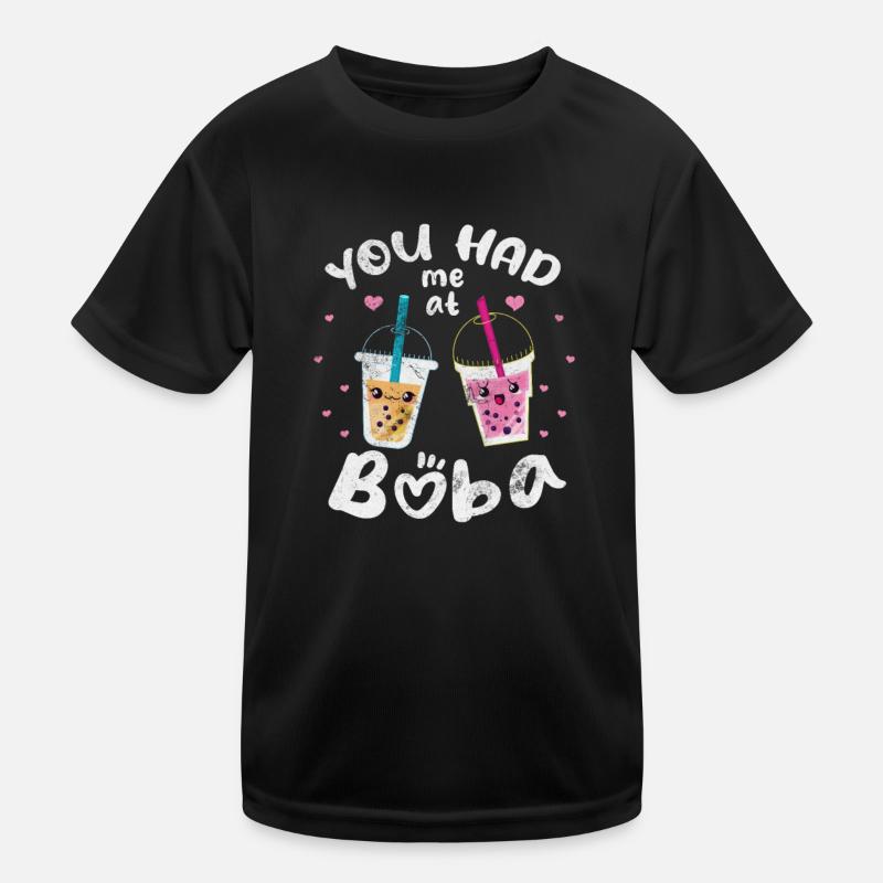 Bubble Tea Boba Tea Kawaii Cadeau T-shirt sport Enfant