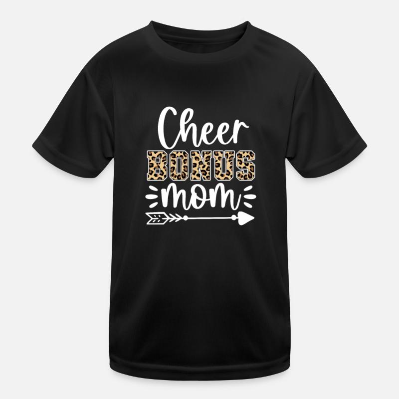 Cheerleader Kinder Funktions-T-Shirt