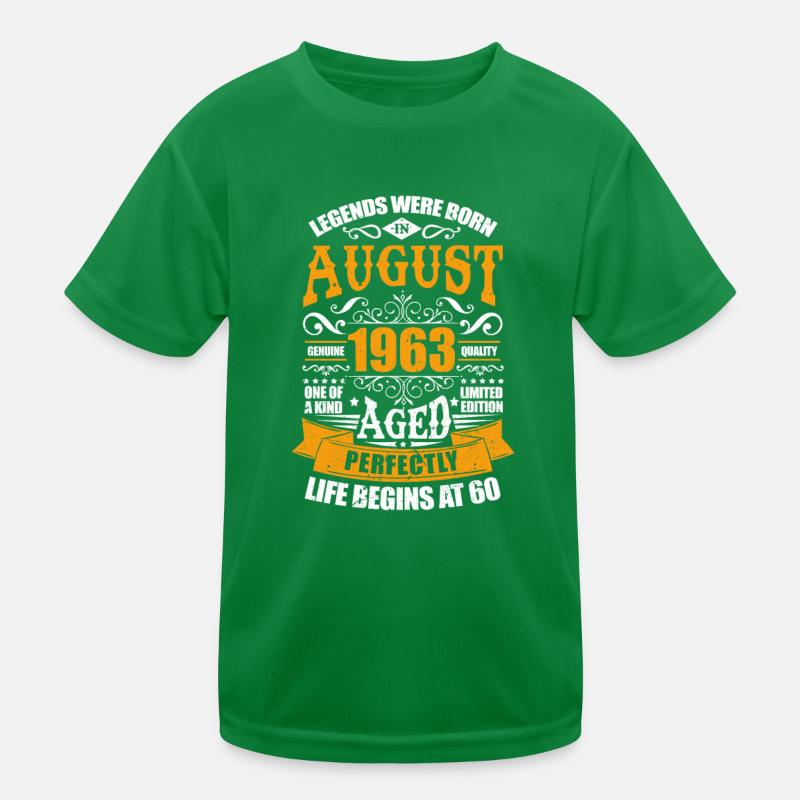 60. Geburtstag Kinder Funktions-T-Shirt