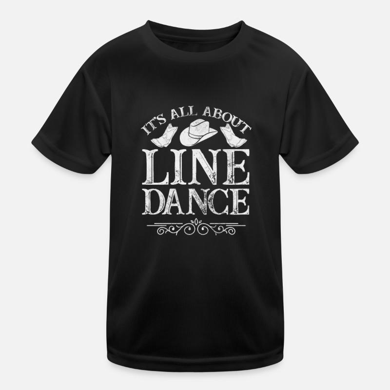 Linedance Kinder Funktions-T-Shirt