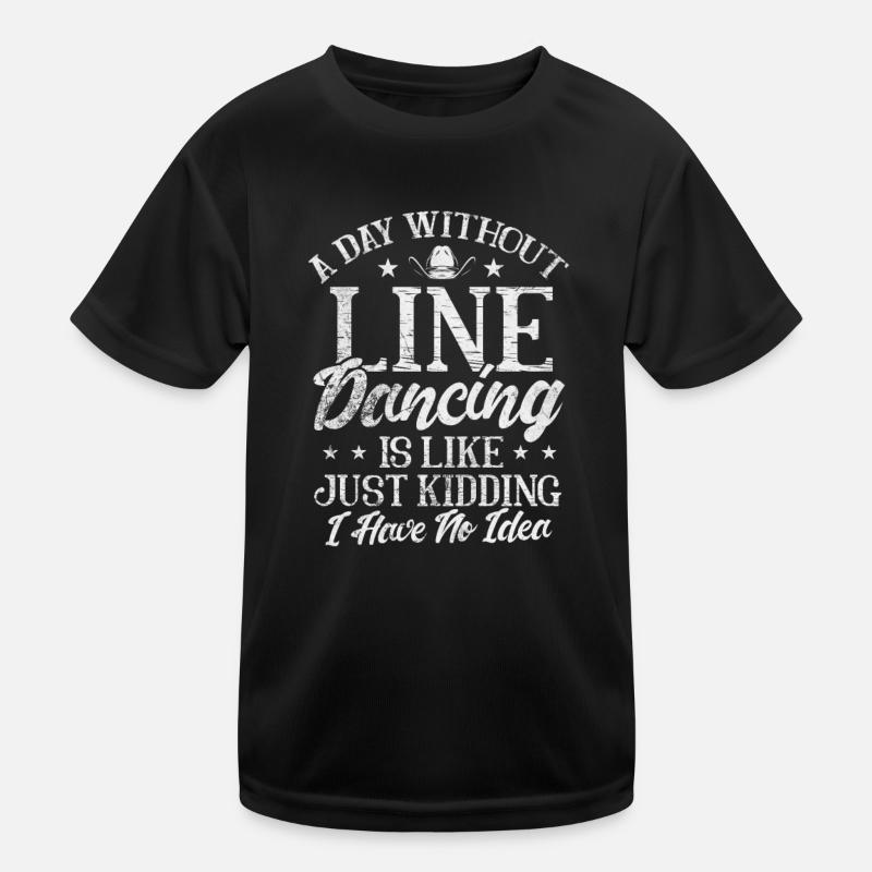 Linedance Kinder Funktions-T-Shirt