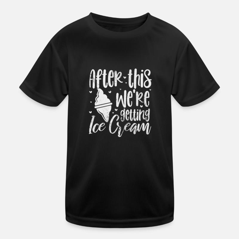 Eiscreme Kinder Funktions-T-Shirt