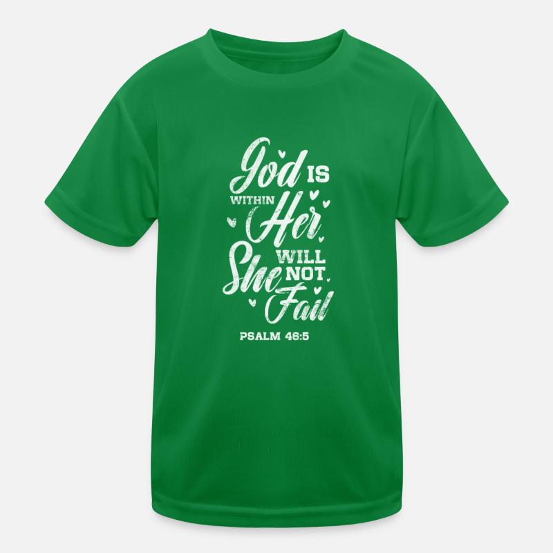 Bibel Kinder Funktions-T-Shirt