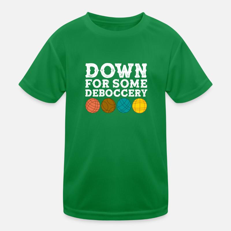Bocce Bocce Ball Bouler Boulen Cadeau T-shirt sport Enfant