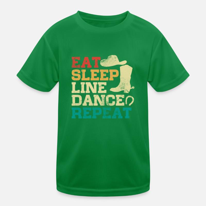 Linedance Kinder Funktions-T-Shirt