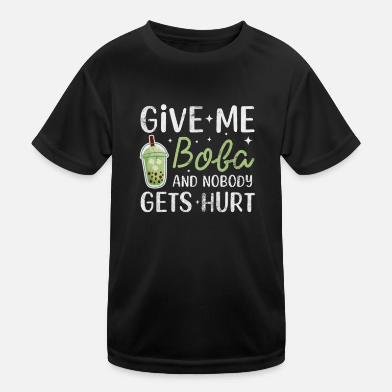 Bubble Tea Boba Tea Kawaii Cadeau T-shirt sport Enfant