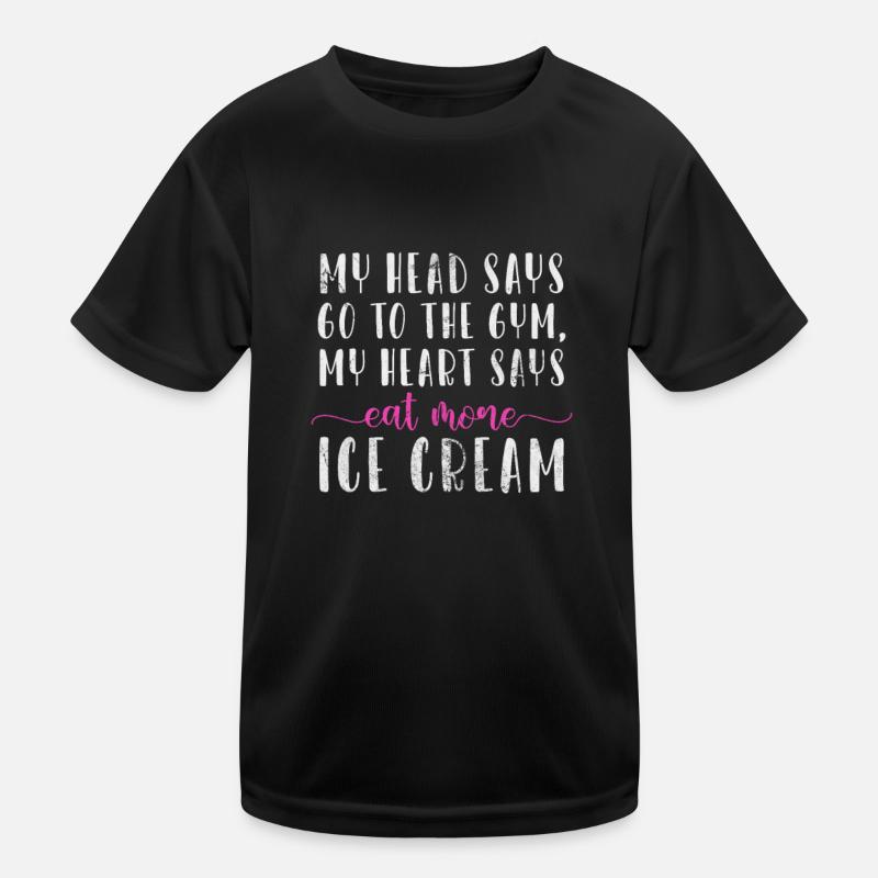 Eiscreme Kinder Funktions-T-Shirt