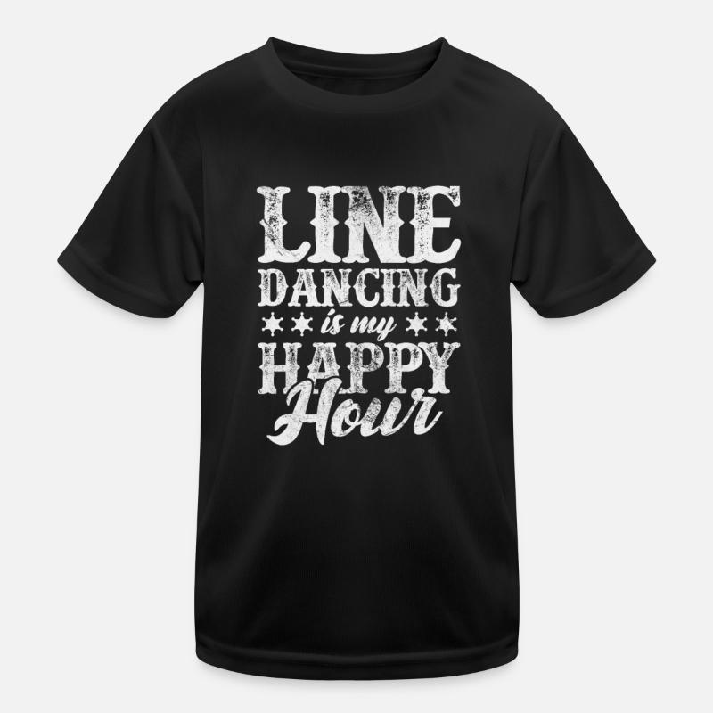 Linedance Kinder Funktions-T-Shirt