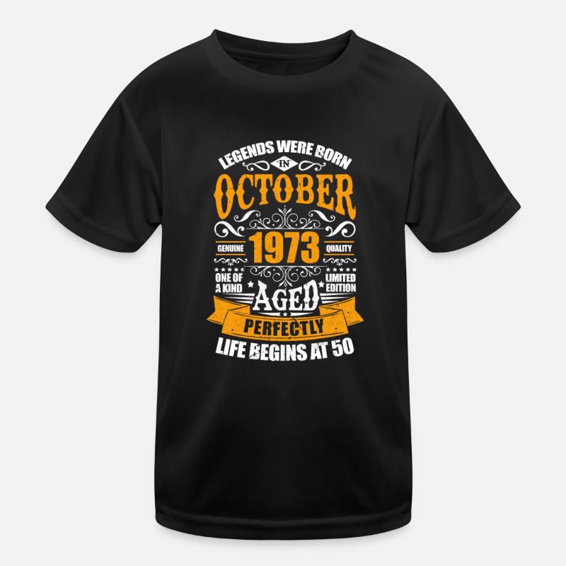 50th birthday Kids Functional T-Shirt